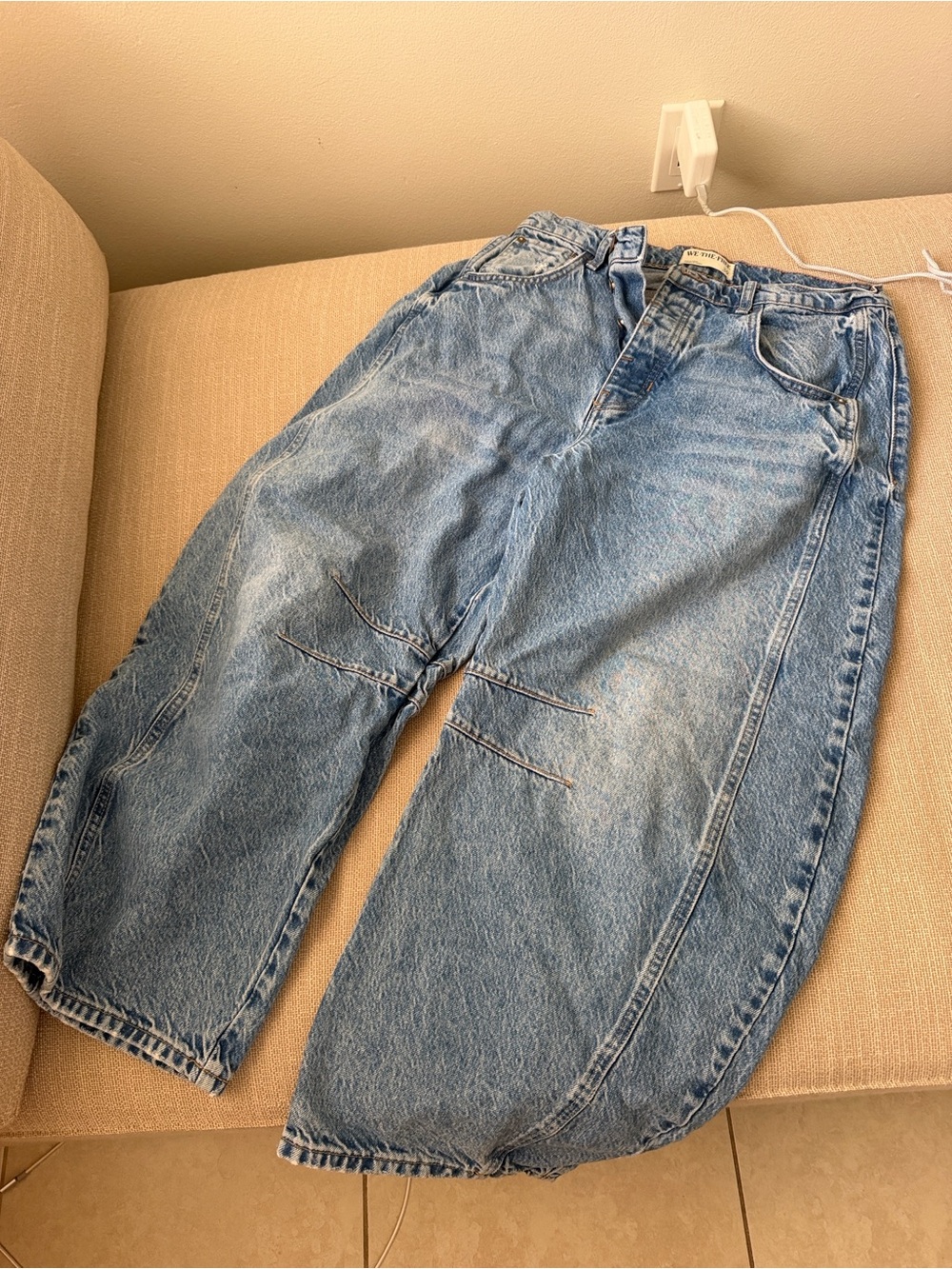 We the free good luck barrel jeans
